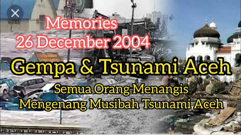 Memori 15 tahun silam mengenang gempa dan tsunami Aceh