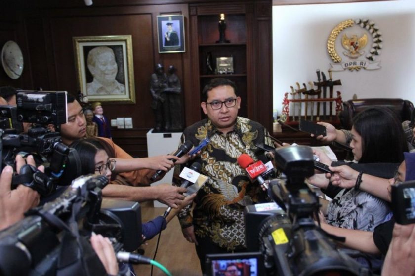 Wakil Ketua Umum Partai Gerindra Fadli Zon.