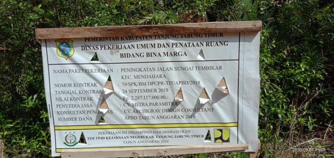 Peningkatan Jalan Sungai Tembikar