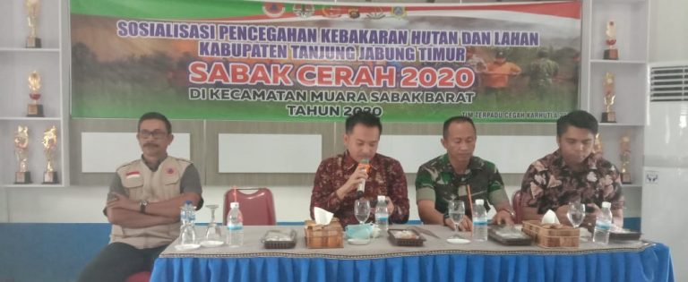 BPBD Tanjab Timur Intensifkan Pencegahan Kebakaran Hutan dan Lahan