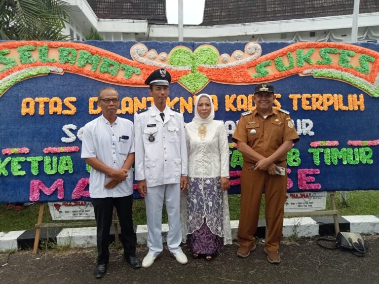 Sah! Kades Terpilih Lagan Tengah Asrofin Resmi Menjabat