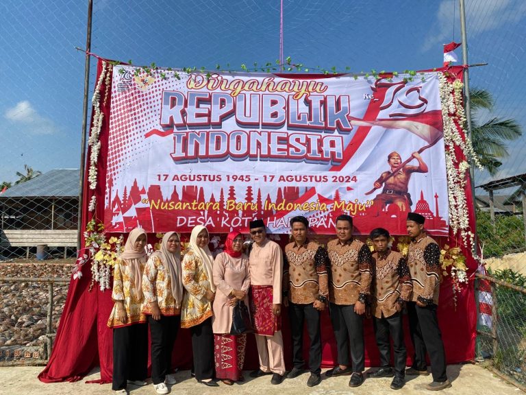 Kades Kota Harapan Ucapkan Selamat HUT RI ke-79