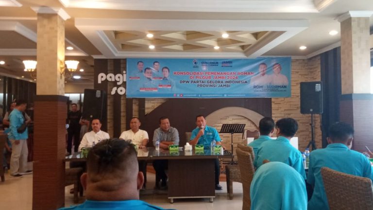 Romi – Sudirman Konsolidasi Partai Gelora