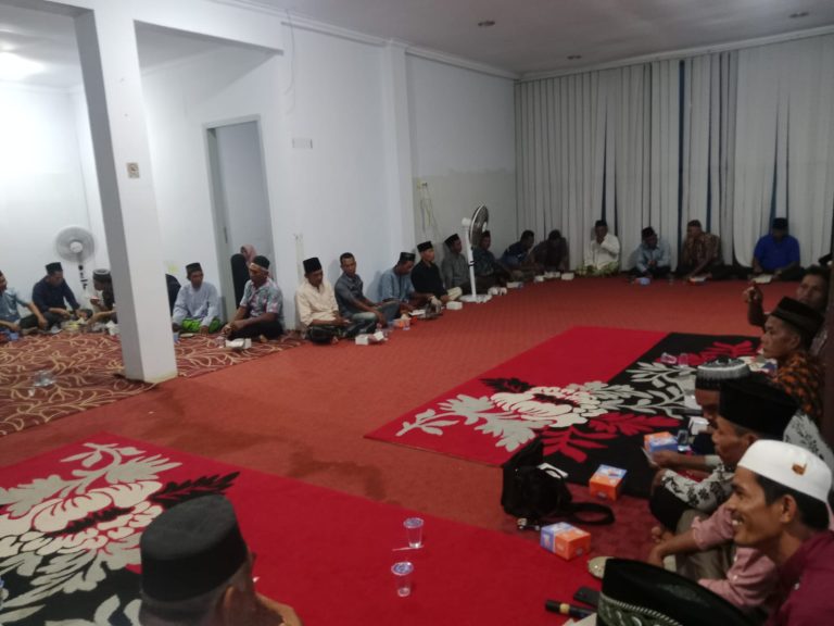 Masyarakat Sabak Barat Gelar Doa Bersama Untuk Kemenangan Romi-Sudirman dan Dillah-MT di Pilkada 2024