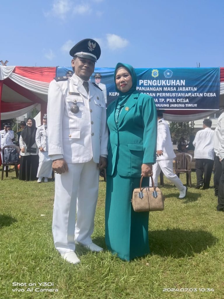 Kades Lagan Ilir Turut Dikukuhkan, Penambahan Masa Jabatan 2 Tahun