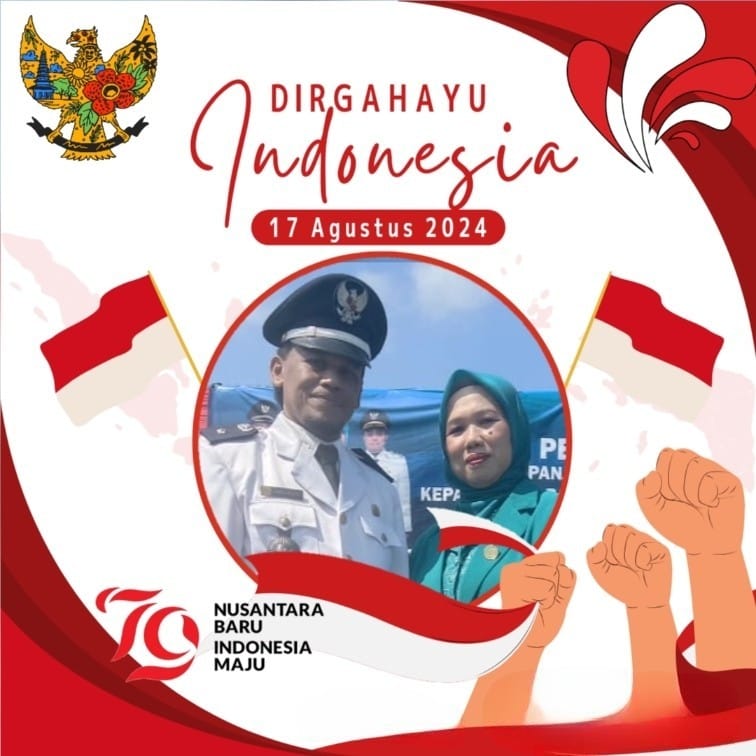 Kades Lagan Ilir Ucapkan Selamat HUT RI ke-79