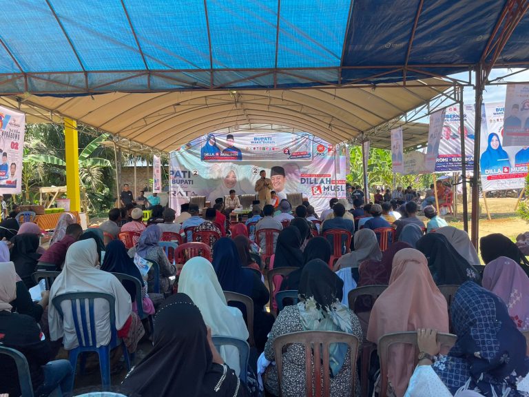 Pilkada Tanjabtim, Dillah – Muslimin, Siap Melayani Masyarakat Tiada Jeritan Tangis & Pilu Rakyat, Menuju Bahagia Bersama 2024-2029
