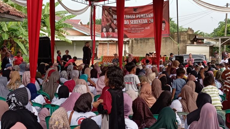 Masyarakat Parit Culum Antusias Sambut Kehadiran Paslon 2 Dillah-MT