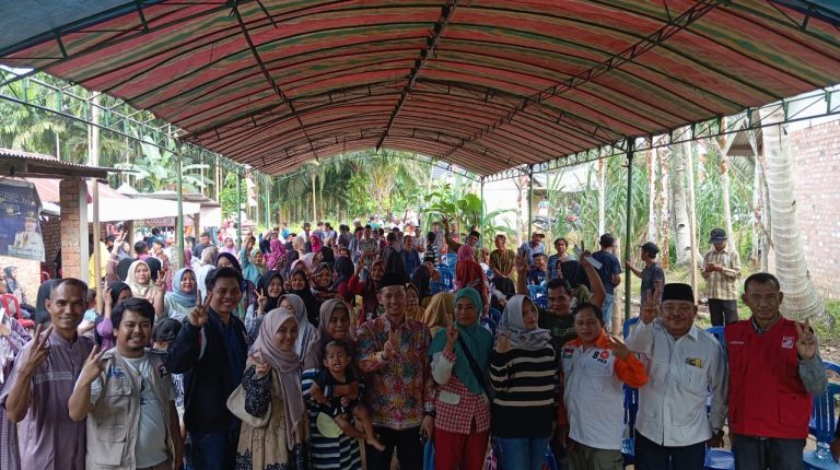 Dewi Julianti Ajak Masyarakat Menangkan Dillah- Muslimin