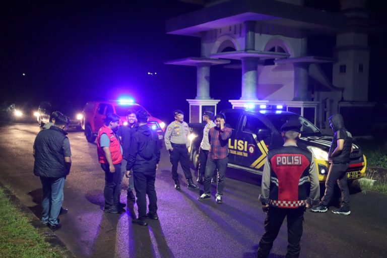 Jelang Raya Idul Adha 1446 H Tahun 2025, Kapolres Perintahkan Personil Gelar KRYD Patroli Blue Light On