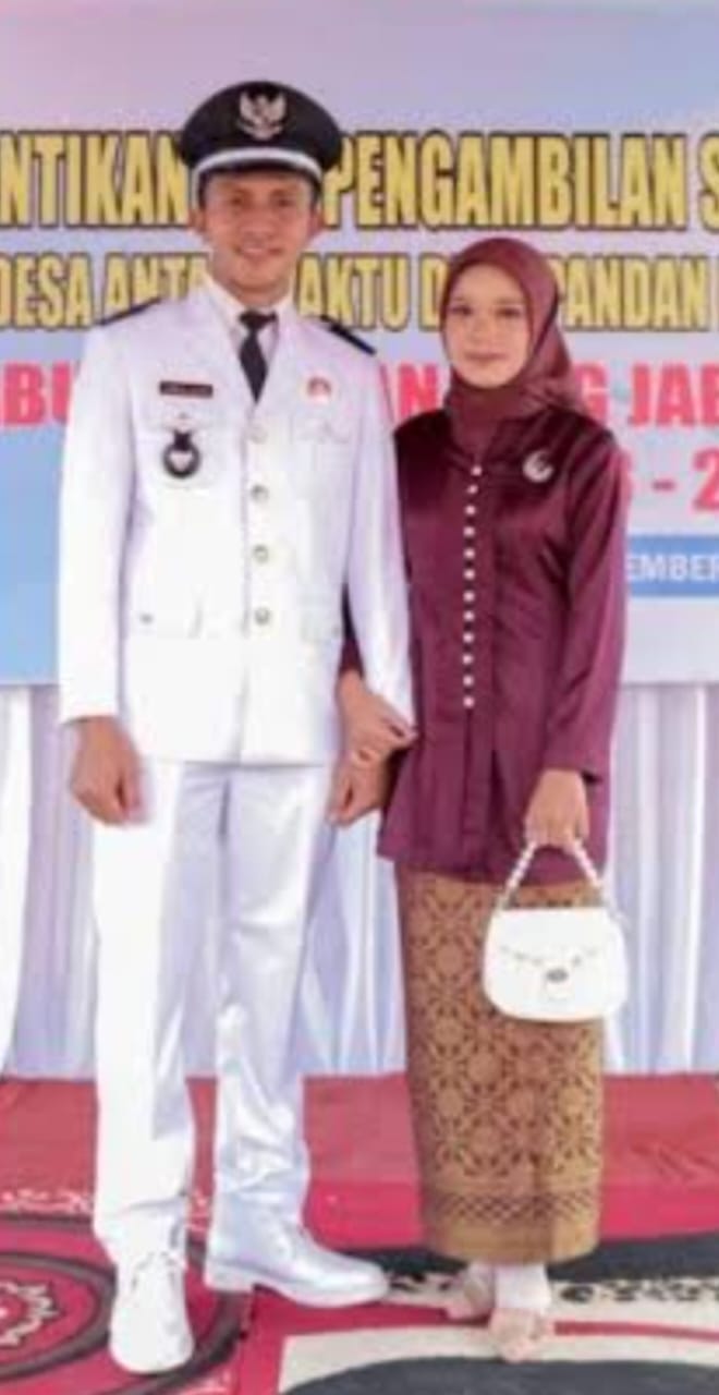 Kepala Desa Pandan Makmur Kecamatan Geragai, mengucapkan selamat Atas dilantiknya Bupati dan Wakil Bupati Kabupaten Tanjung Jabung Timur periode 2025-2030