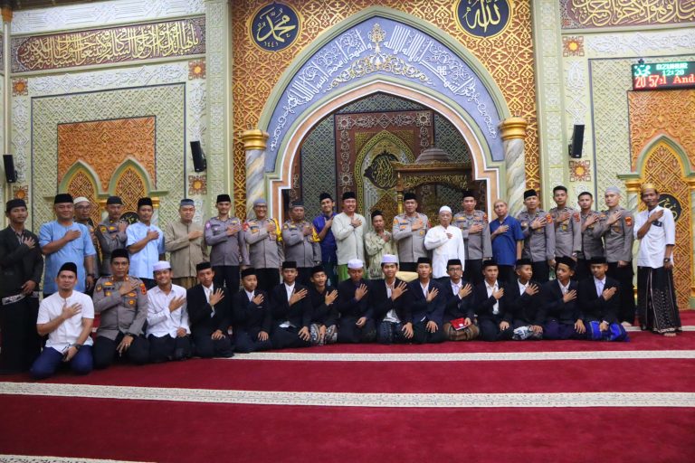 Wujudkan Sinergi Antara Polri Dengan Masyarakat Dalam Menjaga Kamtibmas, Di Bulan Penuh Berkah Polres Tanjab Timur Gelar Safari Ramadhan 1447 H