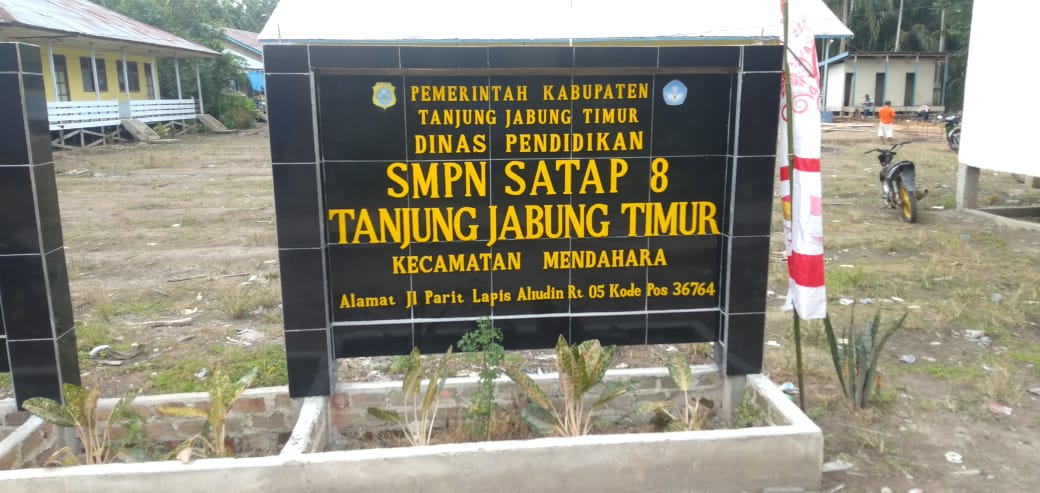 Proyek Siluman Diduga Bergentayangan di SMPN Satap 8 Tanjab Timur, Kepsek: Silahkan Tanya Pak Joko
