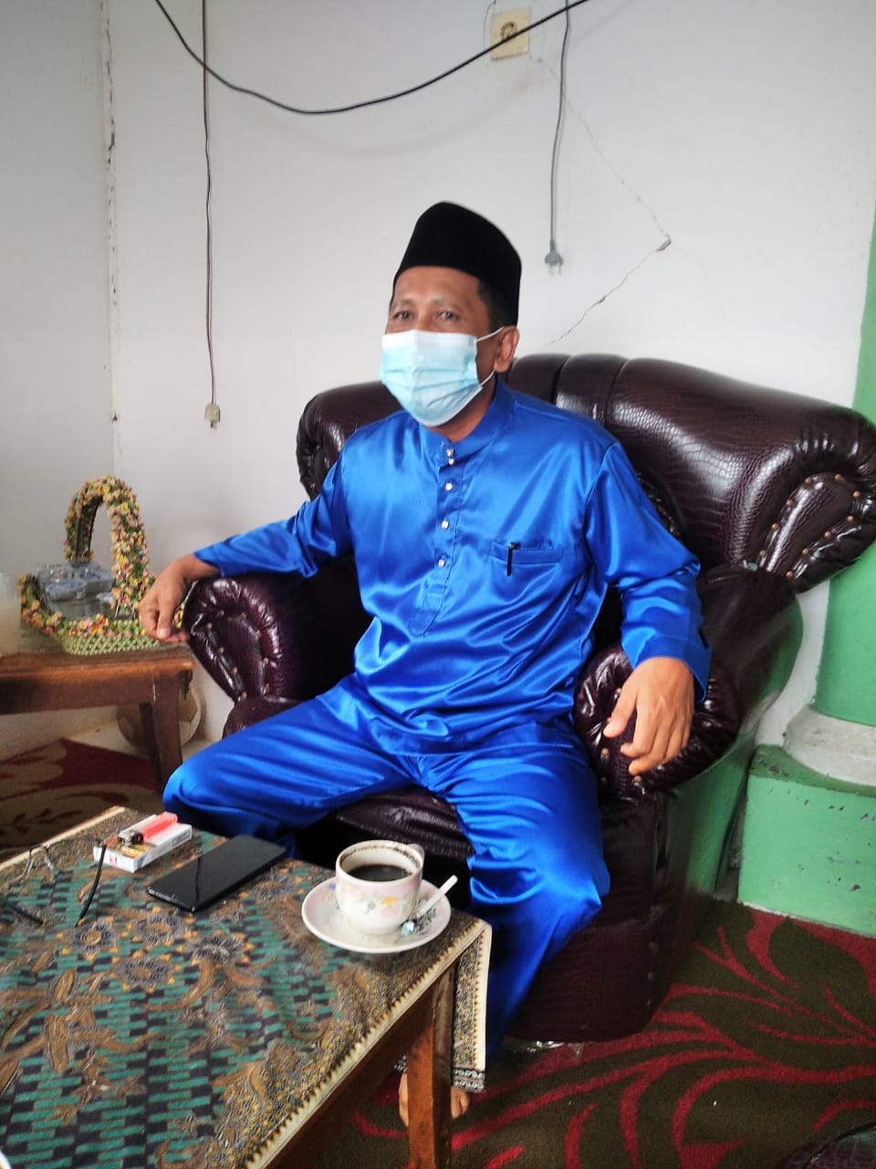 Himbau Masyarakat, Camat Mendahara Berikan Tips Cegah Resiko Kebakaran