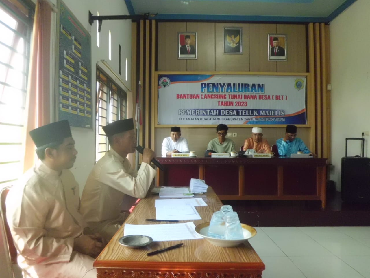 Desa teluk majelis salurkan BLT DD Tahap IV Tahun 2023
