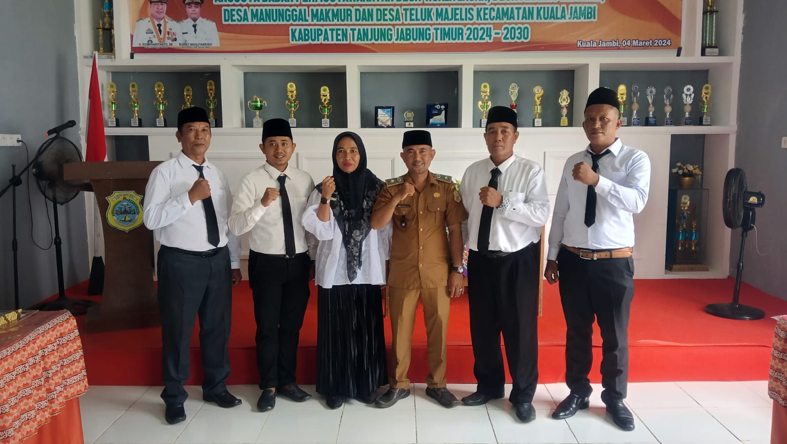 Abdul Patah Ucapkan Selamat Atas Dilantiknya Anggota BPD Teluk Majelis