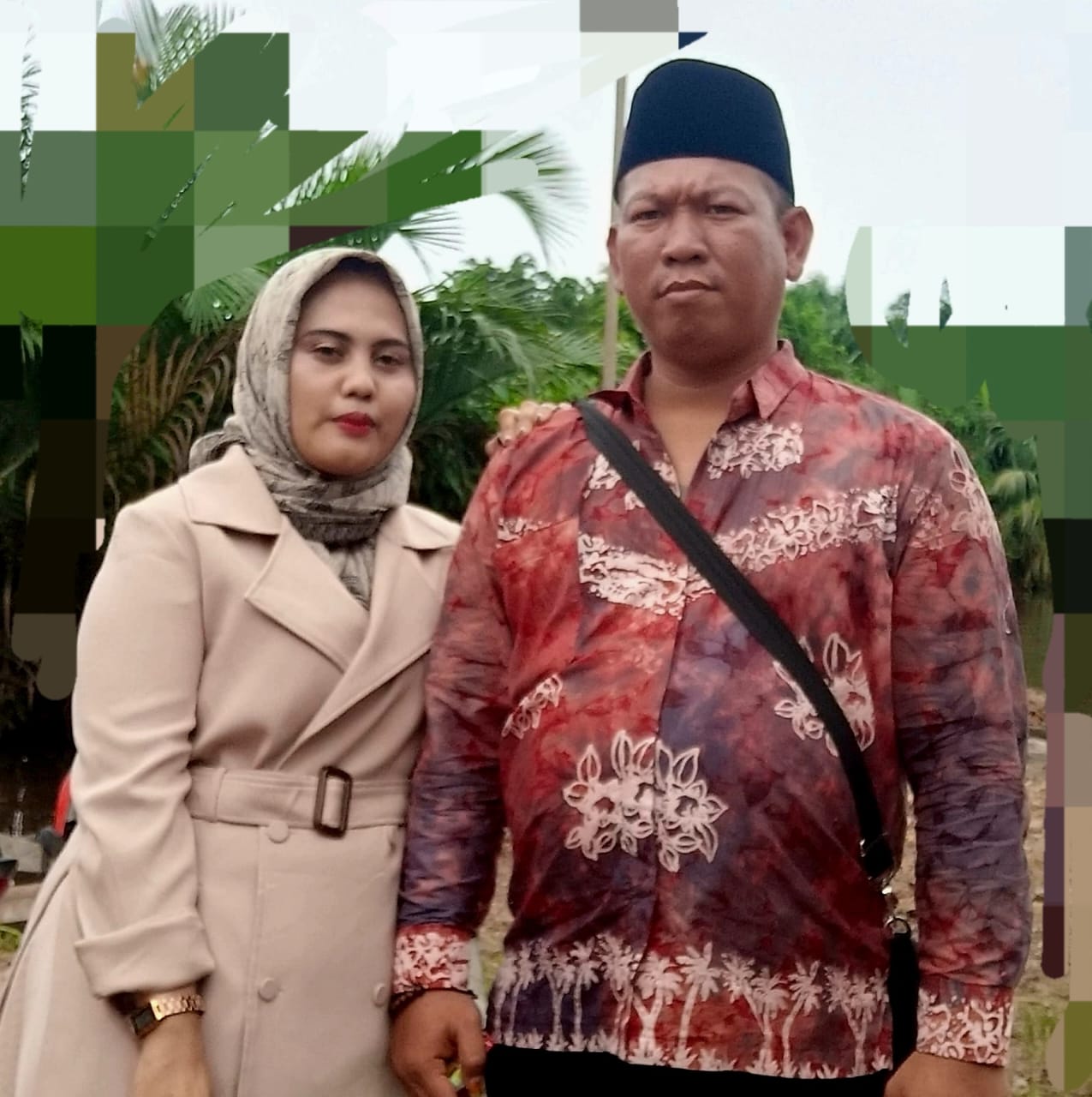 Kepala Desa Mencolok, Kecamatan Mendahar Ulu, Kabupaten Tanjab Timur Ucapkan Selamat Tahun Baru 2025