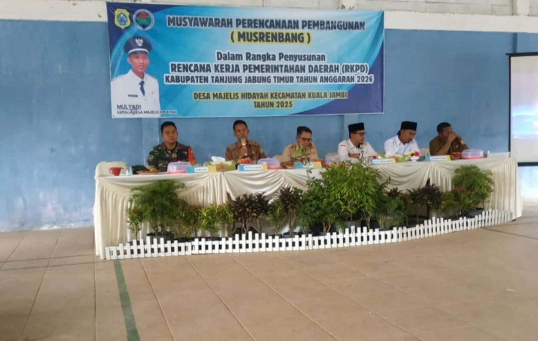 Pemerintah Desa Majelis Hidayah Gelar Musrenbang RKPD 2026