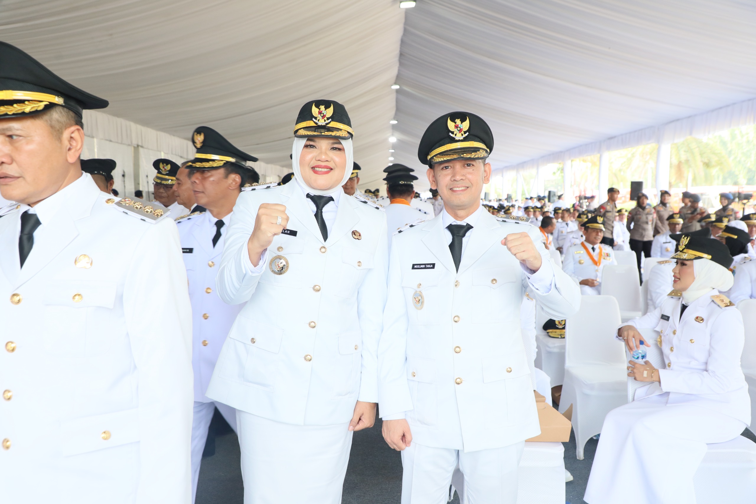 Kades Pandan Sejahtera Ucapkan Selamat Atas Dilantiknya Bupati dan Wakil Bupati Tanjab Timur