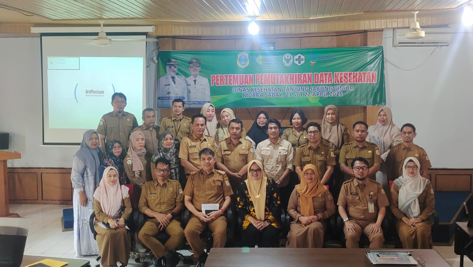 Pemuktahiran Data, Bupati Tanjabtim Sidak Dinas Kesehatan