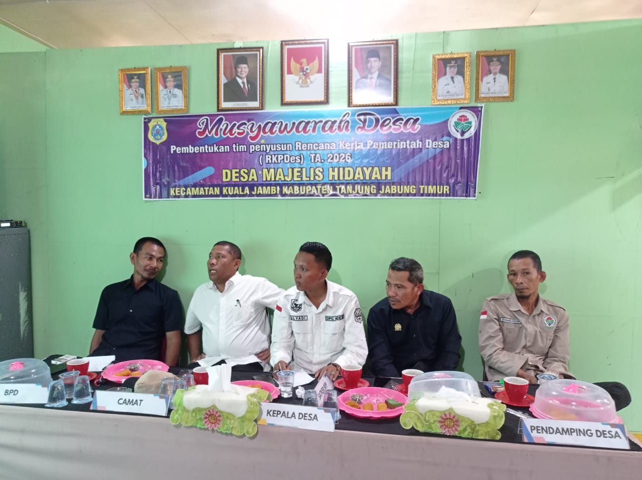 Desa Majelis Hidayah Gelar Musyawarah Pembentukan Tim Penyusun RKPDes 2026