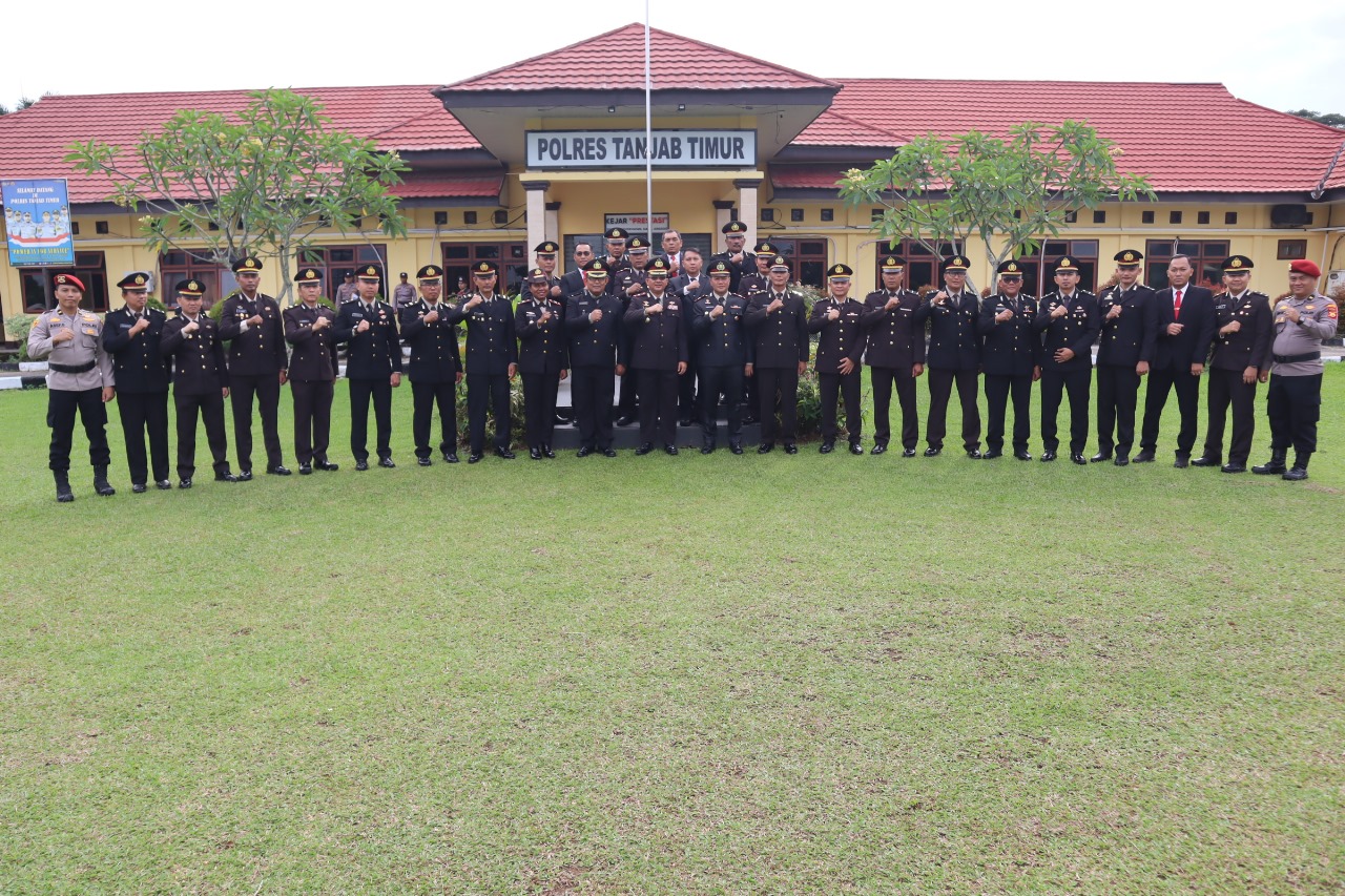 Polres Tanjung Jabung Timur Gelar Upacara Peringati Hari Kesaktian Pancasila 1 Oktober