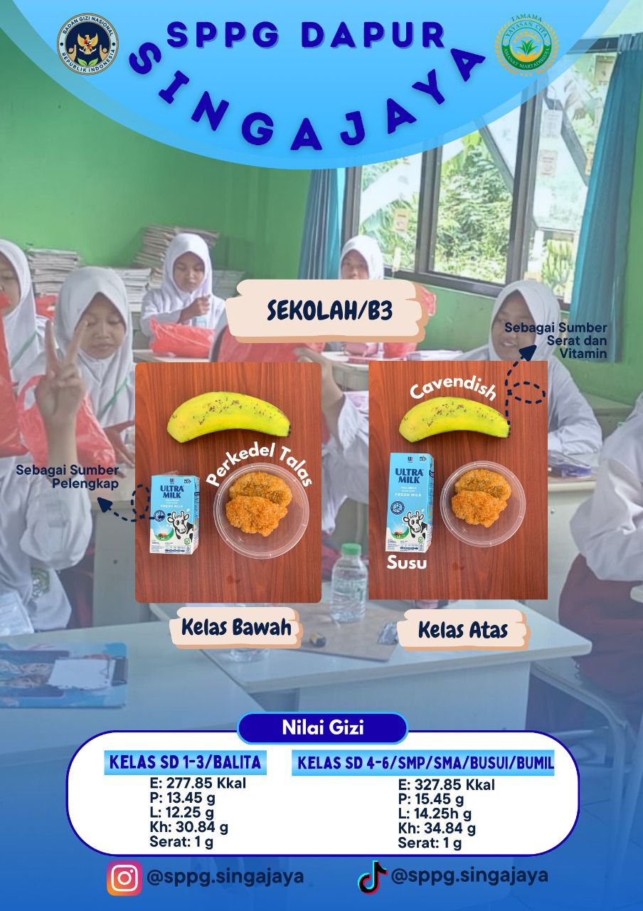 Dapur SPPG Singajaya Laksanakan Program MBG Sesuai SOP