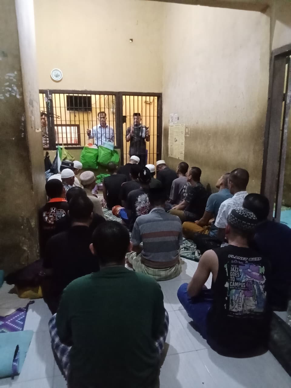Polres Tanjab Timur Gelar Bimbingan Rohani Dan Mental Tahanan Dalam Upaya Resosialisasi