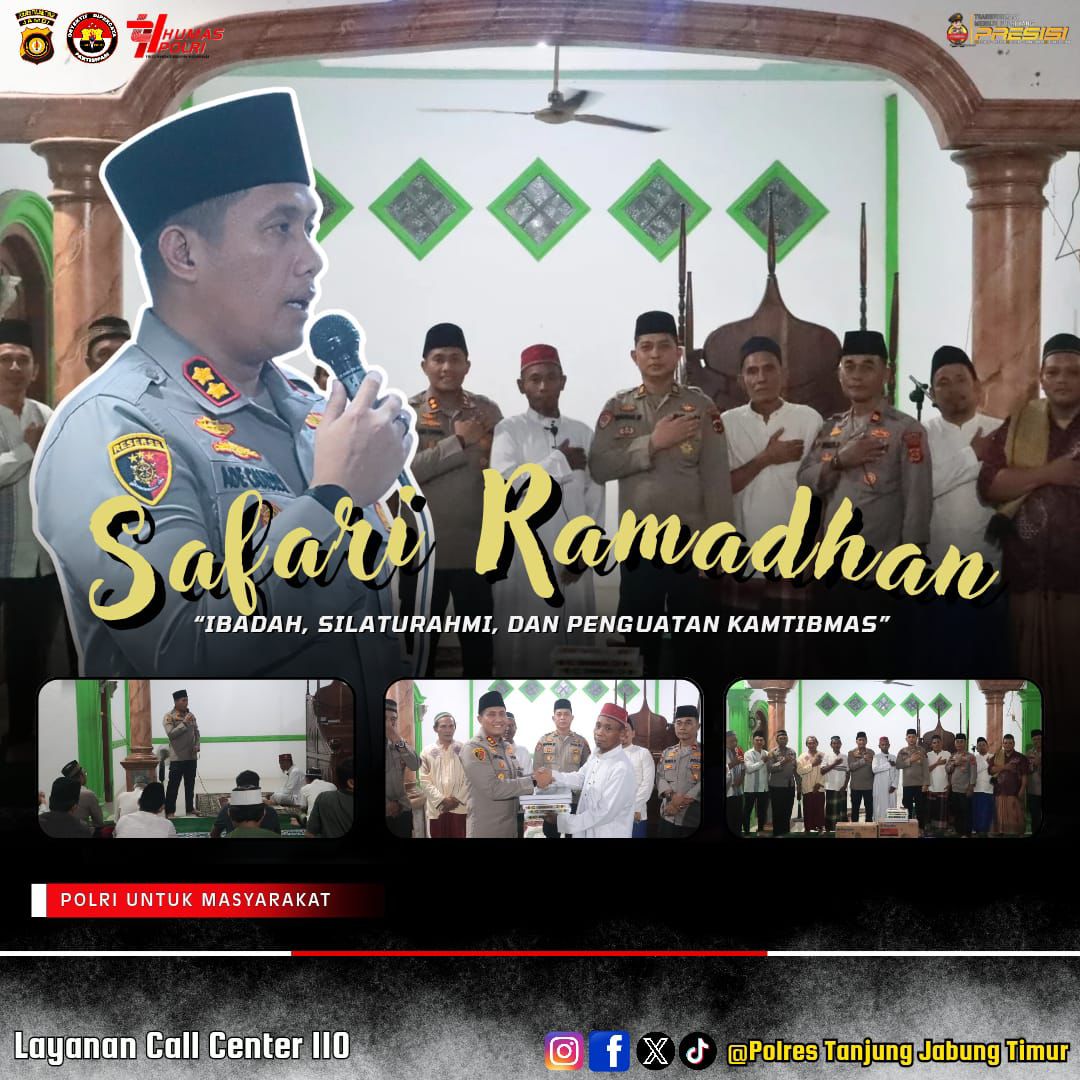 Safari Ramadan, Sinergi Antara Polri Dan Masyarakat Untuk Menjaga Kedamaian Bulan Suci Ramadhan 1447 H