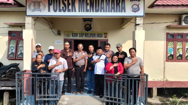 Polsek Mendahara Perkuat Sinergi Bersama Media, LSM dan Tokoh Masyarakat Jaga Kondusivitas Wilayah